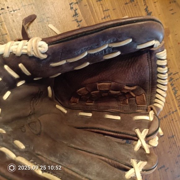 Mizuno RHT Franchise FP Fast Pitch Leather Baseball Glove GFN 1200F1 12" RHT b1 - Picture 7 of 9